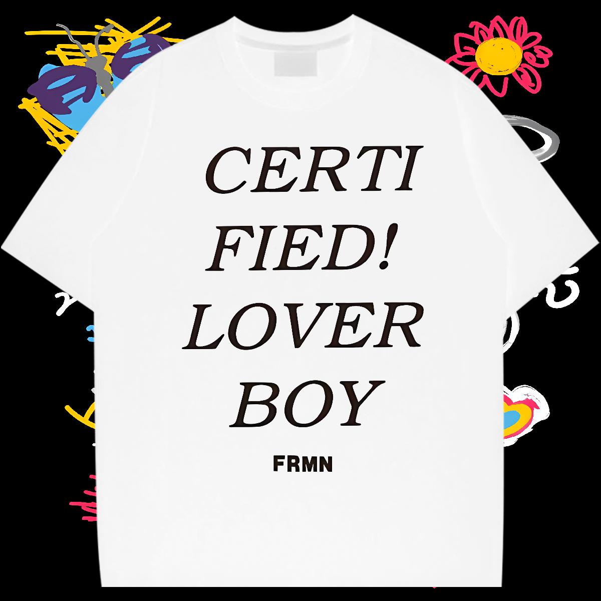 Custom T Shirt For Man fashion 230g 100% Cotton Custom Cartoon Home Outdoor Tshirt for Man Woman Short sleeve Cotton Soft Loose Fit