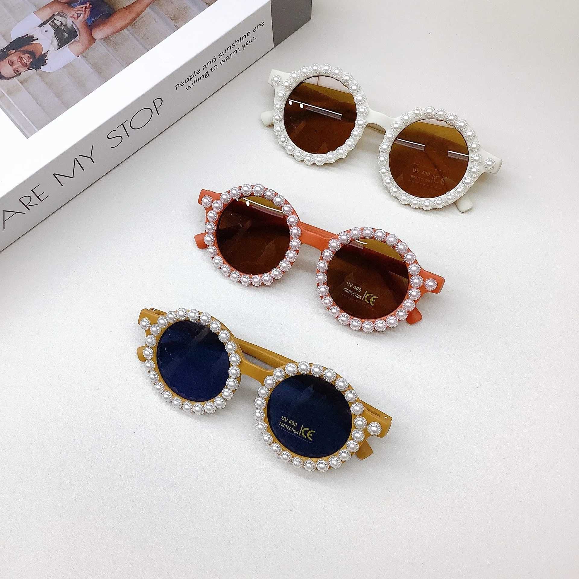 Sunglasses Fashionable and Cute New Childrens Sunglasses Sticky Flower Sun Shade for Boys and Girls Sunglasses Sun Protection and UV
