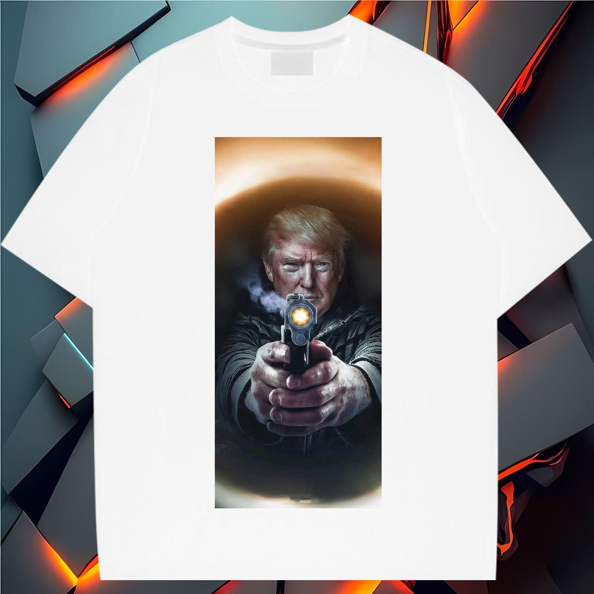 Loose Men T Shirts Fight 230g Cotton Summer Casual Cotton O Neck Short Sleeves Men Tops Tees Stylist Custom Cartoon Clothings