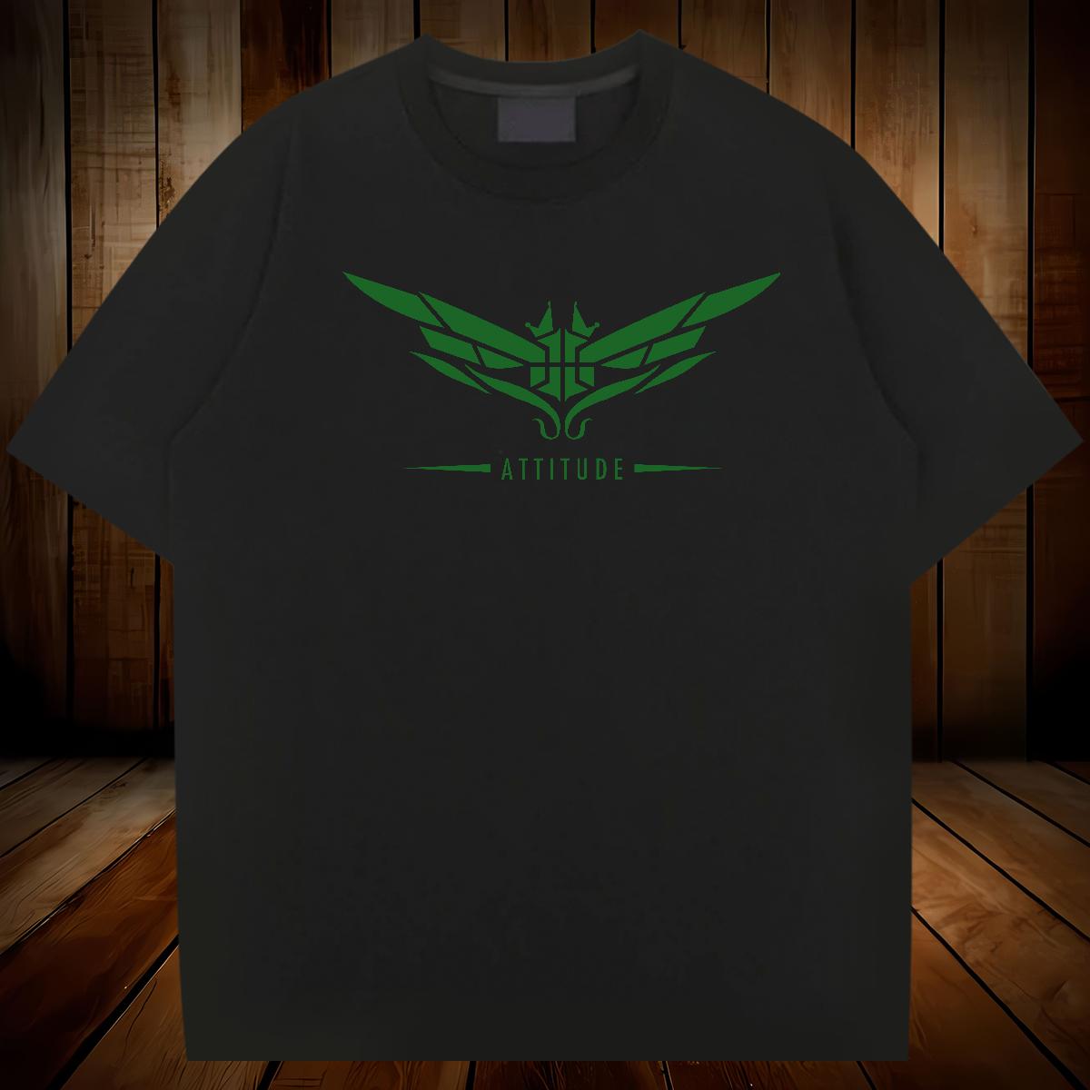 Loose Men Tees Wing 230g Cotton Cotton Breathable Street Man T Shirts Cartoon Print Classic Casual Top Tees