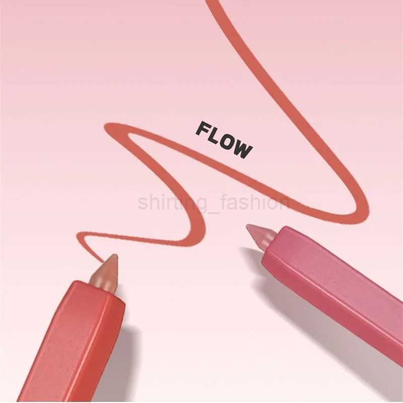 12 Color Matte Lip Liner Pencil Velvet Lipstick Pen Red Nude Contour Tint Long Lasting Waterproof Plump Lipliner with SharpenerCL240716