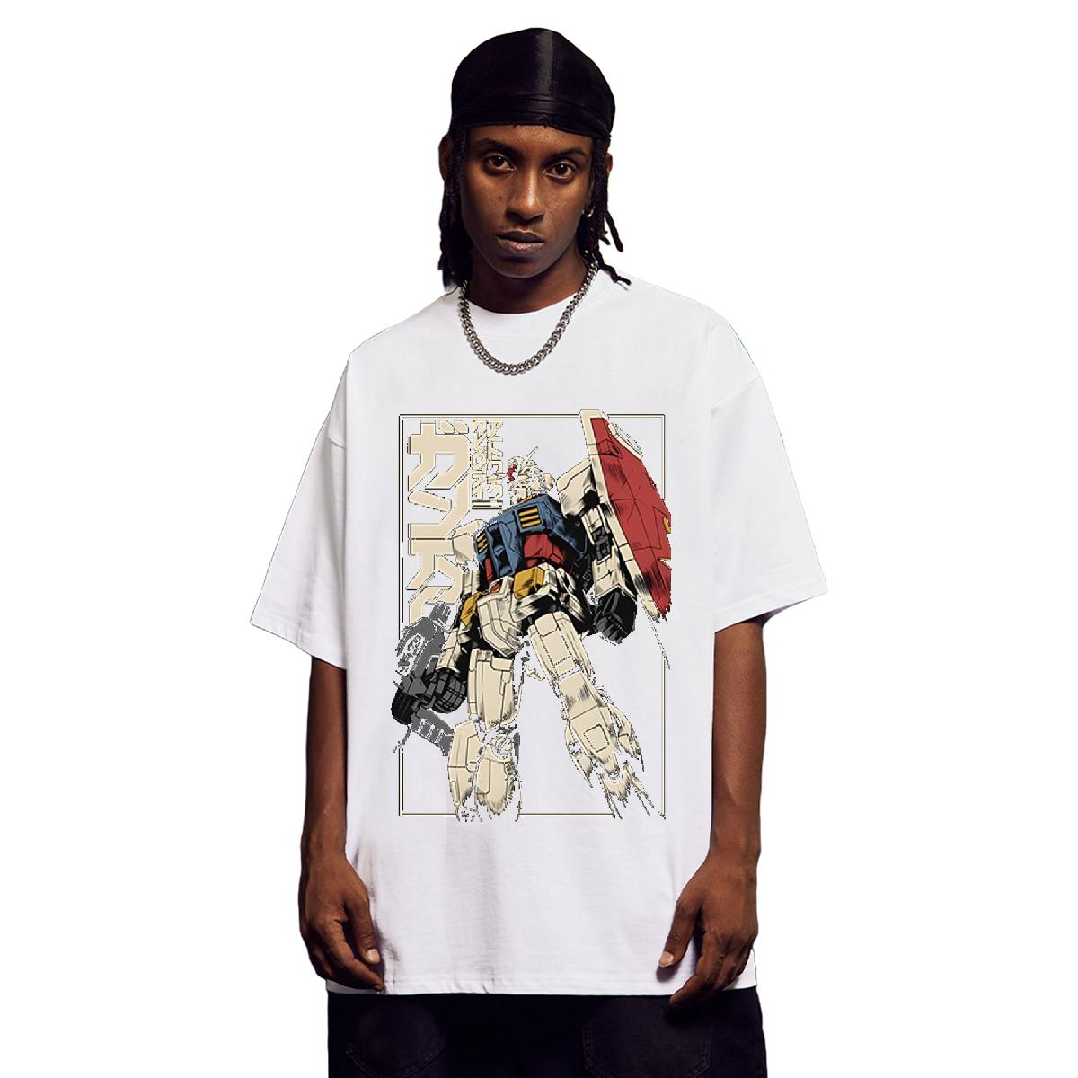 Unisex Men Tees Round Neck Short Sleeve Daily Wear Mens T Shirts Custom Cartoon DIY Customized Clothes