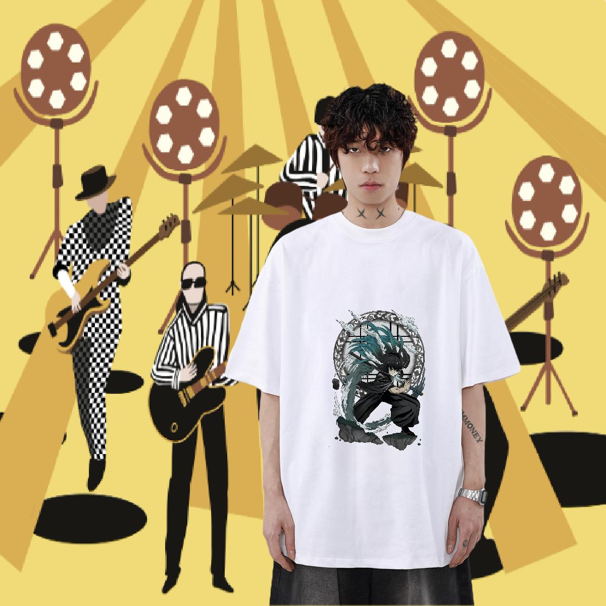 New Designer T Shirts Men Oversized S-3XL Street Casual Mens Tshirts 180g Cotton Unisex