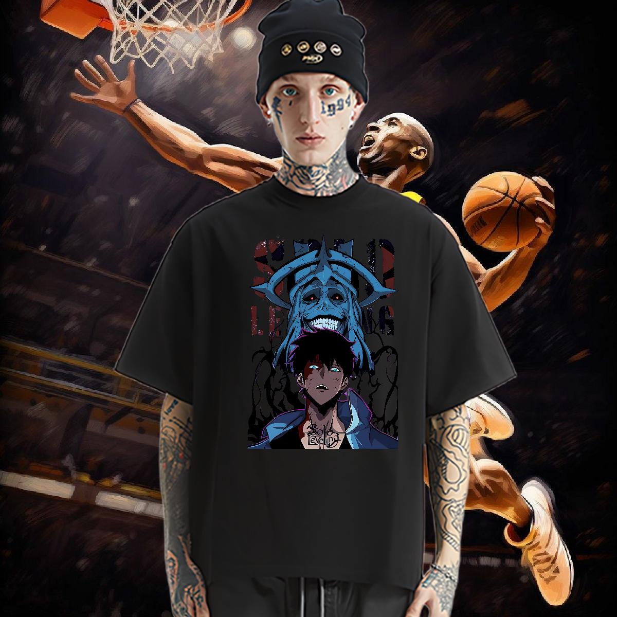 Brand T-Shirts for Men fashion 100% Cotton 230g Graphic Street Casual Tshirt for Man Woman Crew Neck Cotton Breathable Cool