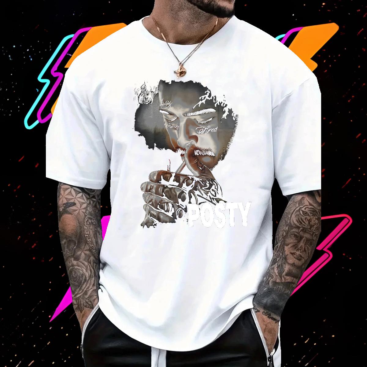 2024 Summer Man T Shirts ZCY-240626001 100% Cotton 230g Plus Size Cartoon Tshirt for Man Woman Summer Casual Cotton O Neck Short Sleeves Designer Tees