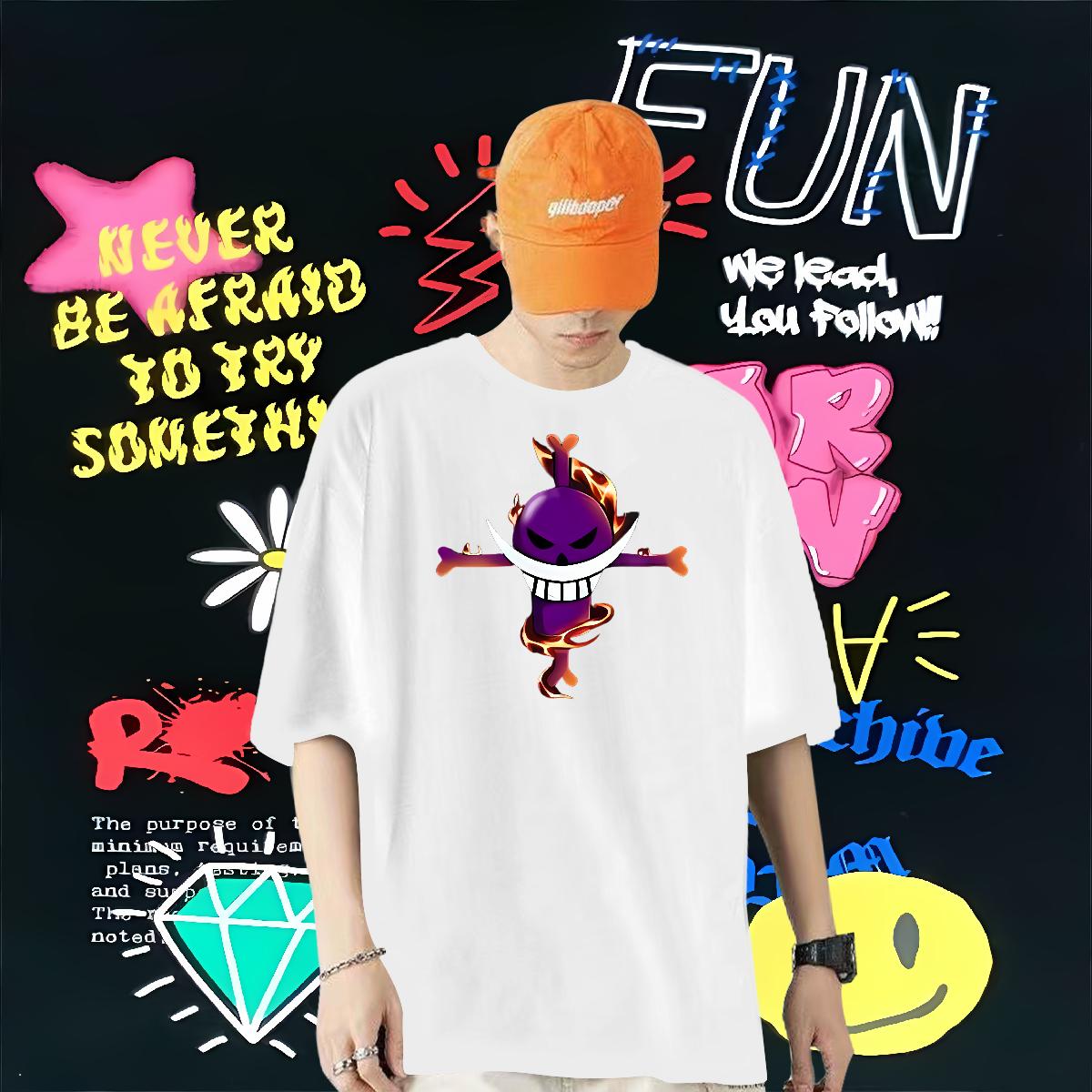 Designer T-Shirts for Men 1 230g 100% Cotton High Street Hip Hop Cotton O Neck Short Sleeves Tshirts New Designer Plus Size Custom Tees Shirts