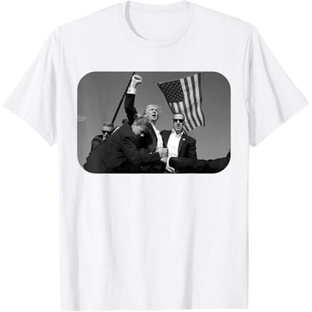 2024 Trump Pennsyania Rally Shooting T-Shirt Mens Womens T shirts Tshirt Tees Tops American election Clothes Free shipping