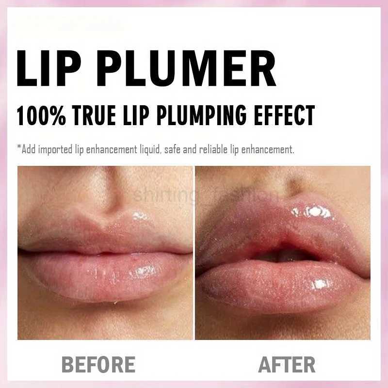 Shimmer Lip Oil Tinted For Fuller Lip Effect Collagen Lip Gloss Moisturizing Lip Care Extreme Volume Lip Essence Lips EnhancerCL240716