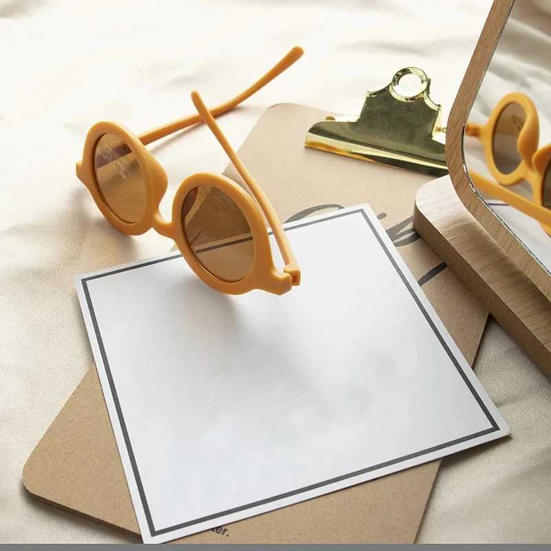 Sunglasses Childrens glasses sunglasses matte macarone childrens summer sunglasses
