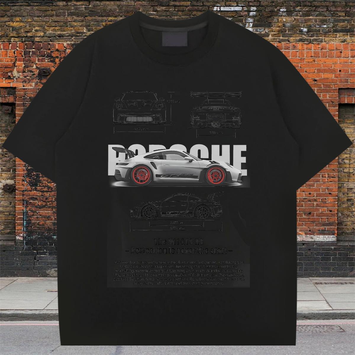 Cool Design Man T Shirts fashion 230g 100% Cotton Sport Cotton Breathable Soft Mens Tshirts DIY Cartoon Print Tops Tees