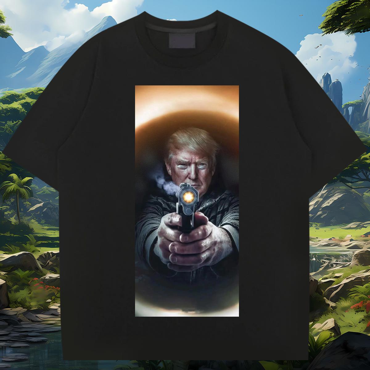 Cool Tshirt for Man Woman Fight 230g 100% Cotton Short sleeve Cotton Soft Street Casual T shirt DIY Printed New Designer Tops Tees