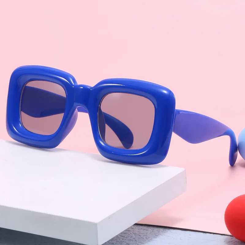 Sunglasses Candy Colored Inflatable Childrens New Fashion Trend Expansion Square Baby Sunglasses Funny Glasses