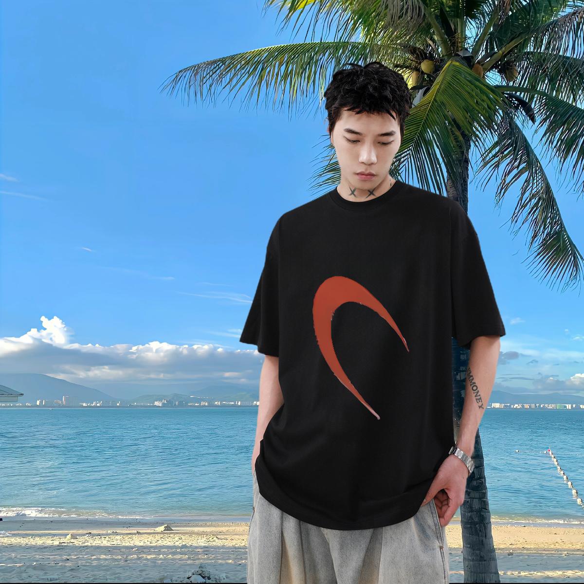 Stylist T Shirts Men Oversized Tshirts Hip Hop Cotton Breathable Short Sleeve Brand Tees