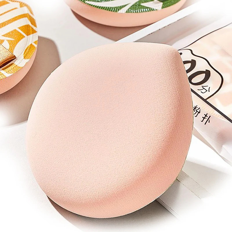 3 pieces/box soft air cushion puff concealer brush round makeup mixer sponge elastic cotton candy cosmetics foundation make-up set 240715
