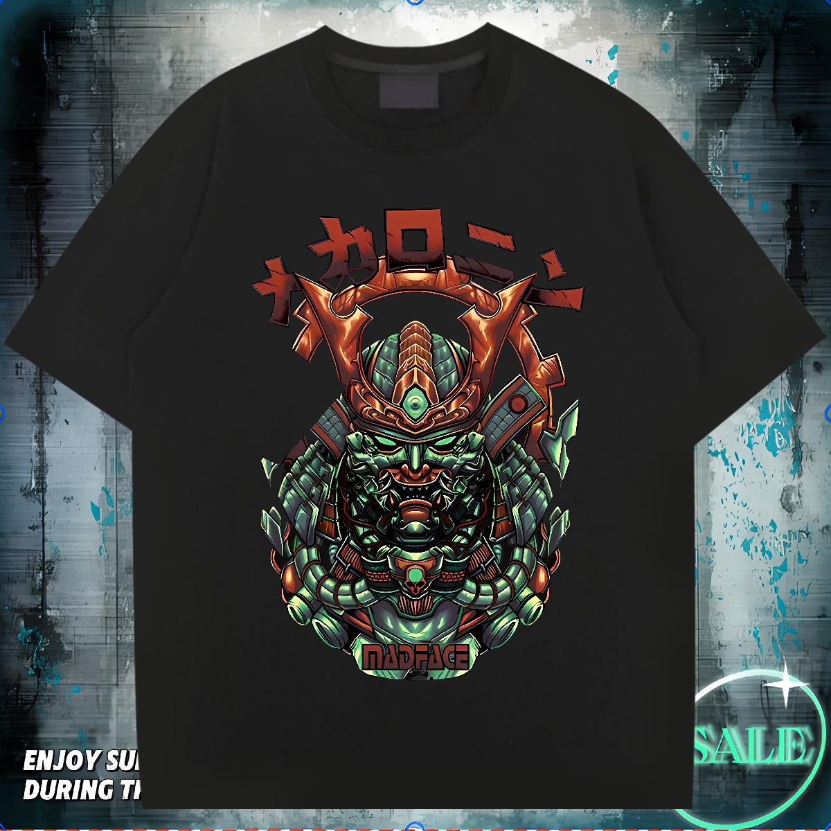 Classic Casual Mens T Shirts fashion 100% Cotton 230g Oversized Anime Printing Street Men Tees 180g Cotton Unisex