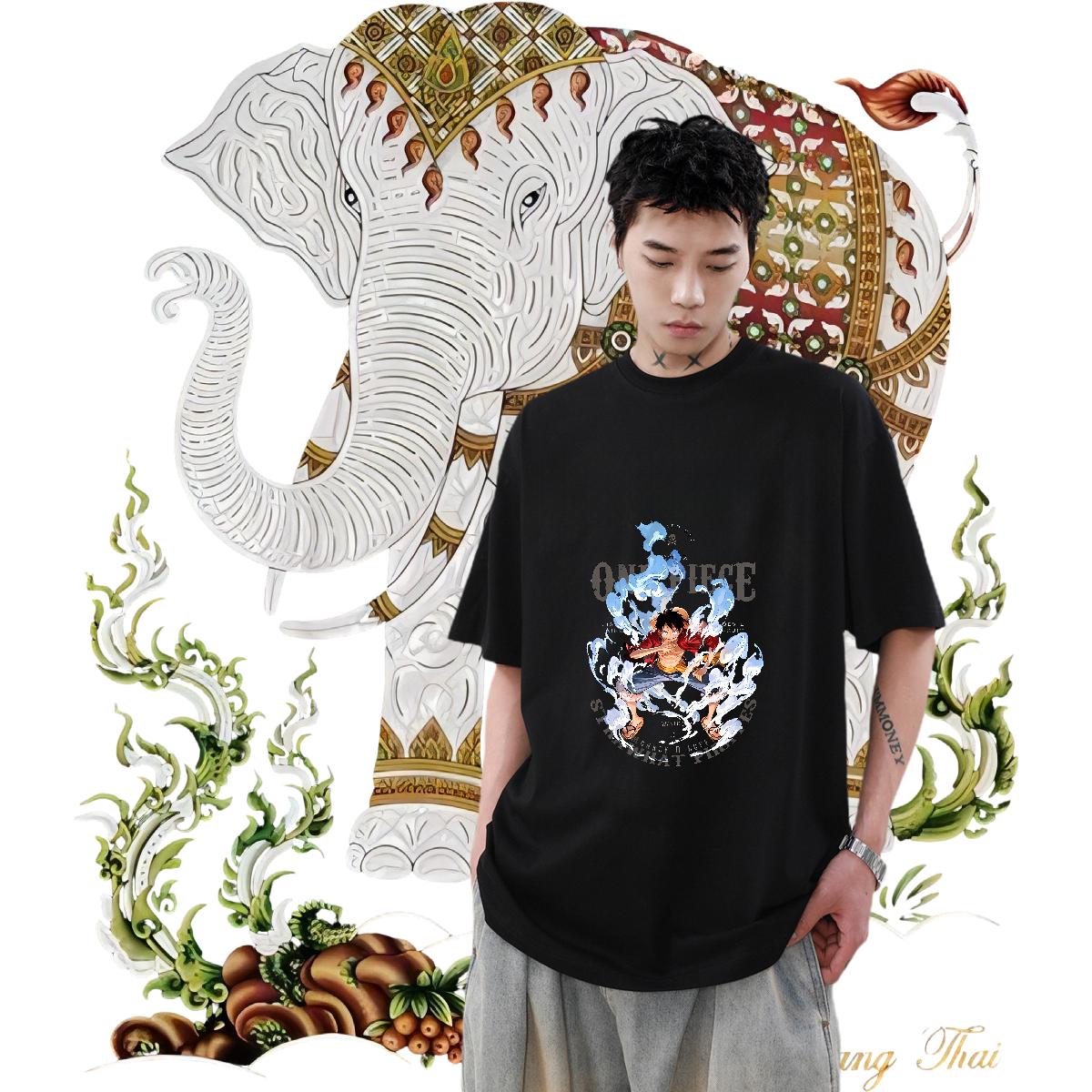 5A T shirt Casual Beach Cotton O Neck Short Sleeves Mens Tshirts Wholesale Custom Anime Polos