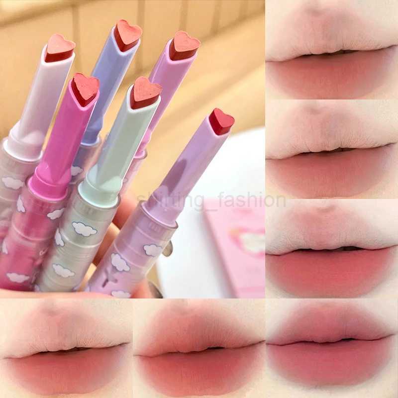 Gegebear Milk Velvet Mist Solid Lip Mud matte Mist Face with makeup and color not easy to stick cup lip glaze lipstick setCL240716