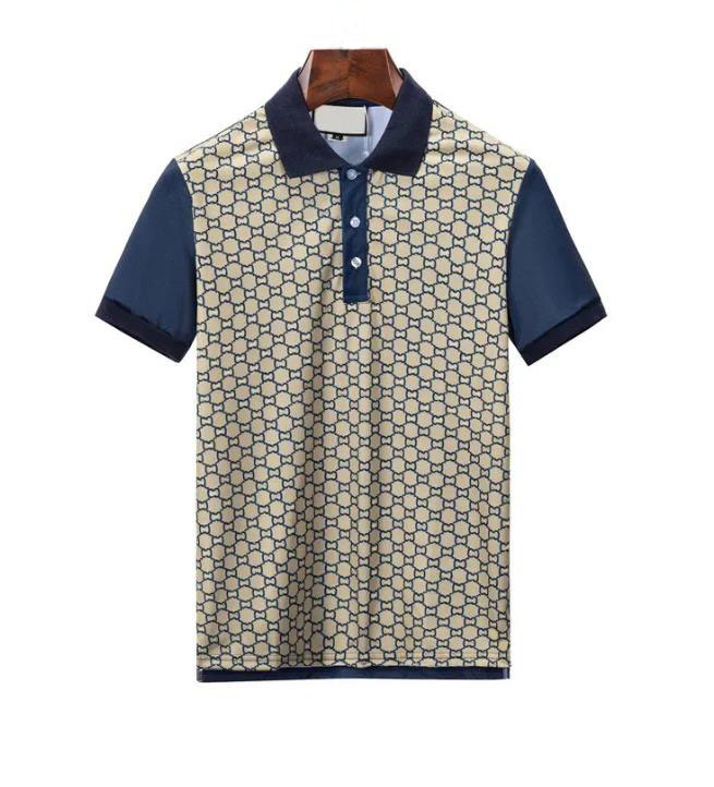 2024 Mens Polo Shirt Designer Fashion T-shirt Snake Bee Short Sleeve Embroidered Fashion Luxury Polo Casual Mens Polo