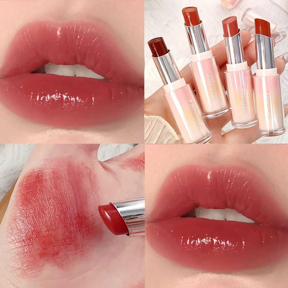 8 Colors Jelly Lip Glaze Mirror Water Lipstick Long Lasting Moisturising Lipstick Pen Waterproof Non-stick Cup Korean Cosmetics zxx240715