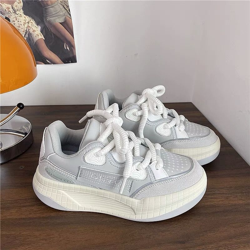 Increasing Ddmysports Eight Thick Soled Versatile Dad Sports And Casual Shoes For Women Free Shipping Outdoor Shoes
