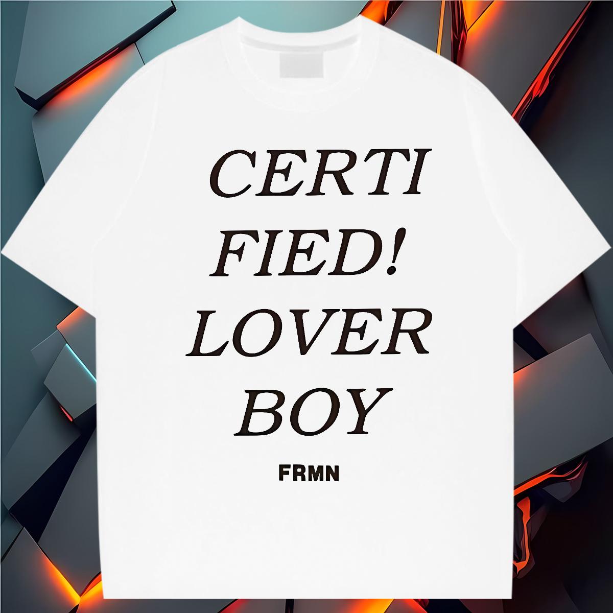 2024 Designer Man T Shirts fashion 230g 100% Cotton Skull Tshirt for Man Woman Sports Casual Crew Neck Cotton Brand Tops Tees