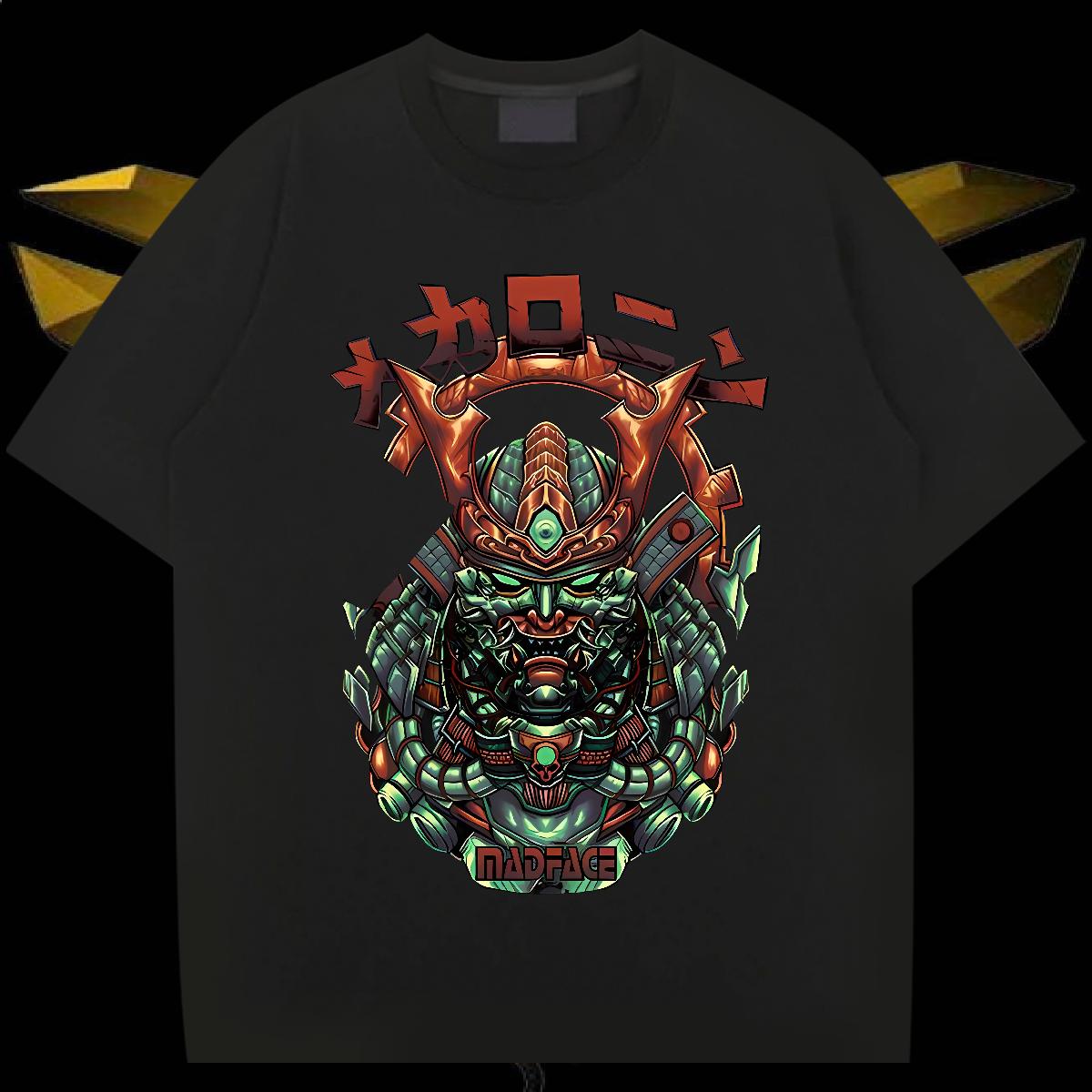 Stylist T-Shirts for Men fashion 100% Cotton 230g Customized Print Anime Printing Street Tshirts Breathable Short Sleeve Unisex