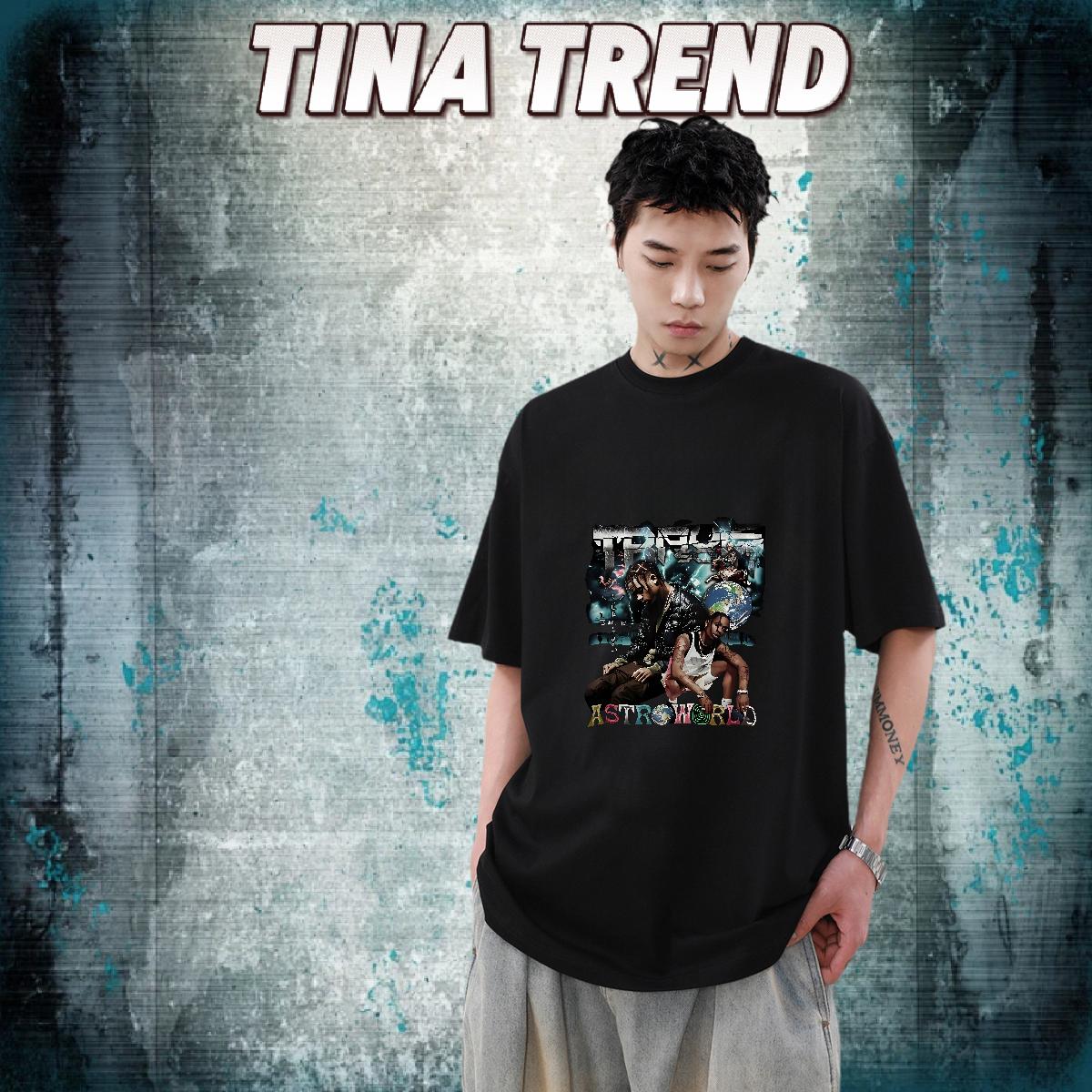 Fashion New Men T Shirts Cartoon Printing S-3XL Beach Tshirts Cotton Breathable Loose Fit