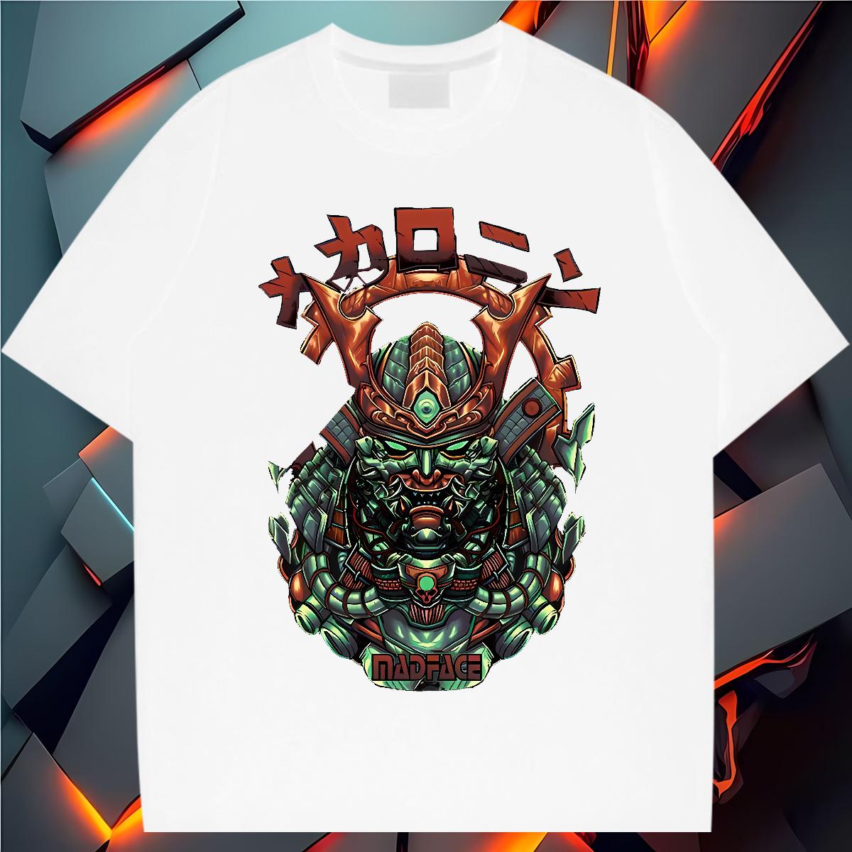 New T-Shirts fashion 230g Cotton White Plus Size Men Tshirts Home Outdoor Crew Neck Cotton Breathable Soft Tops Shirt