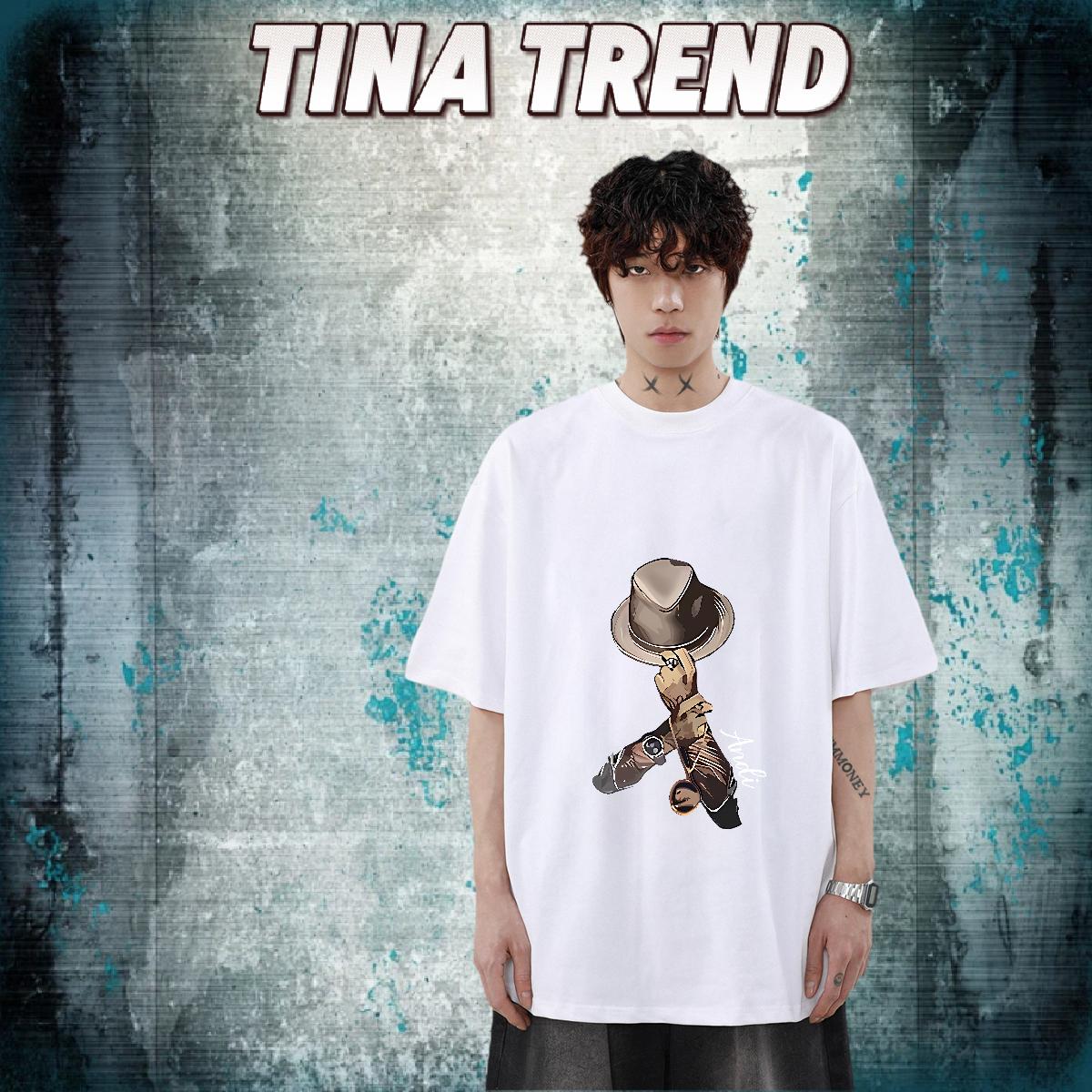 Designer T Shirt For Man DIY Logo Street Wear Couples T Shirts O-Neck Short Sleeve Cotton Classic