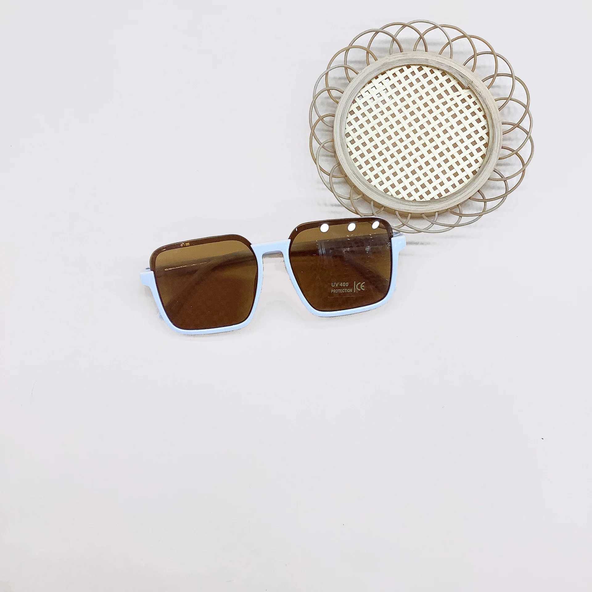 Sunglasses Fashion childrens sunglasses childrens sunglasses Trend boys and girls travel anti-ultraviolet sunglasses