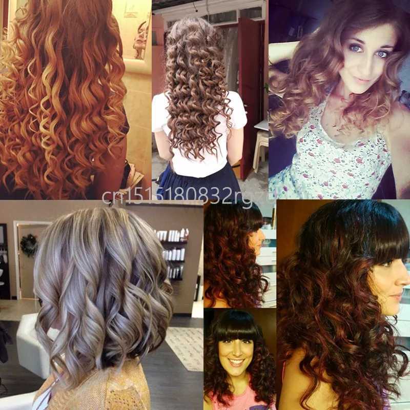 220 Volt The tapered tube curling iron Ceramic inclined pear big roll of hair curlersCL240716