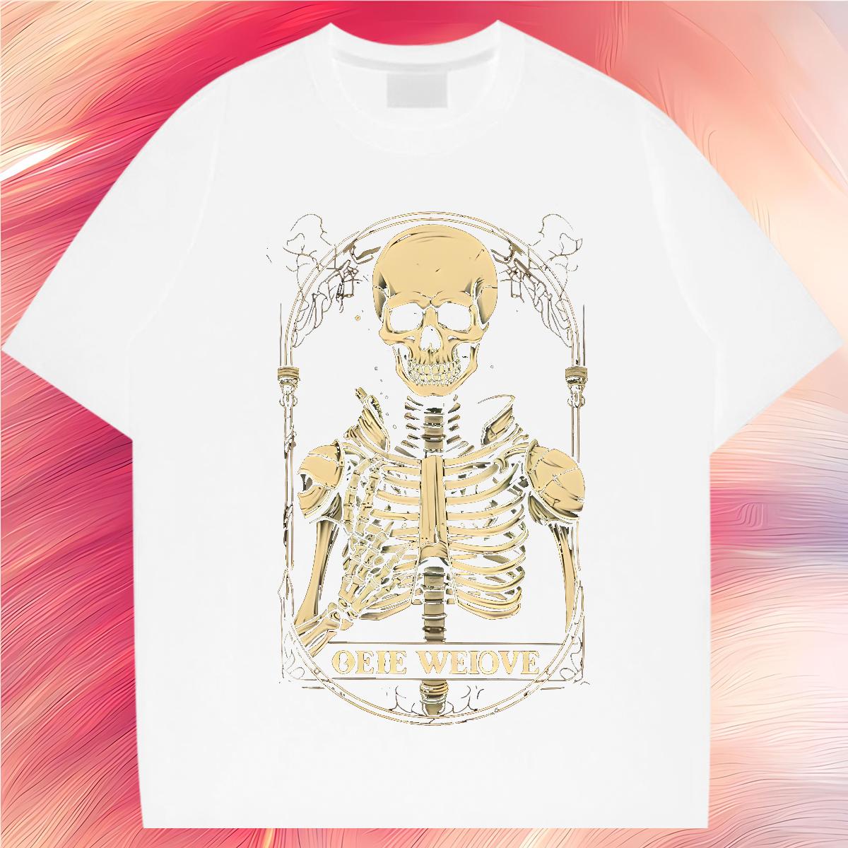 Cool Design T Shirt For Man CY-240704056 230g Cotton Casual Daily Wear Cotton Breathable Short Sleeve Tshirts Factory Direct Graphic Tees Shirts