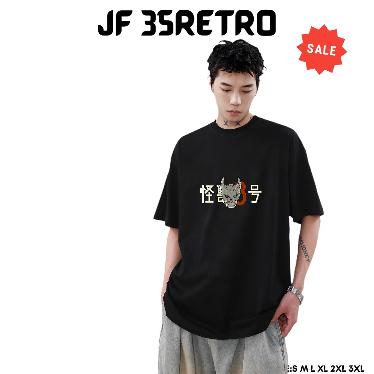 5A T-Shirts Daily Wear Breathable Crew Neck Cotton Tshirts Fashion Plus Size Cartoon Clothes