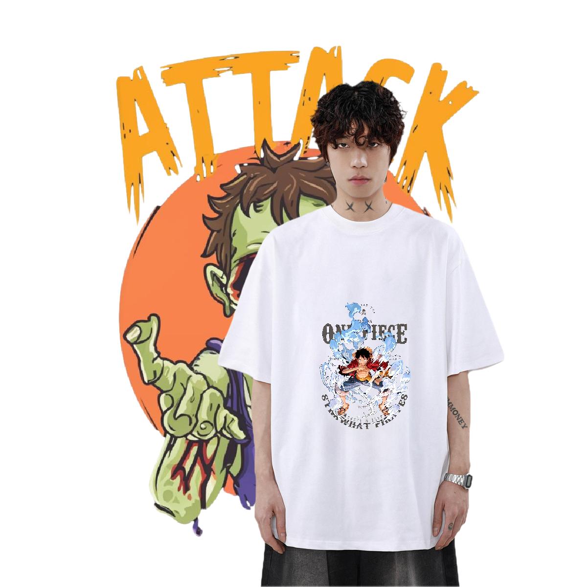 High Quality Men Clothes T-Shirt Cotton Breathable Short Sleeve Home Outdoor T-Shirts Skull New Polos