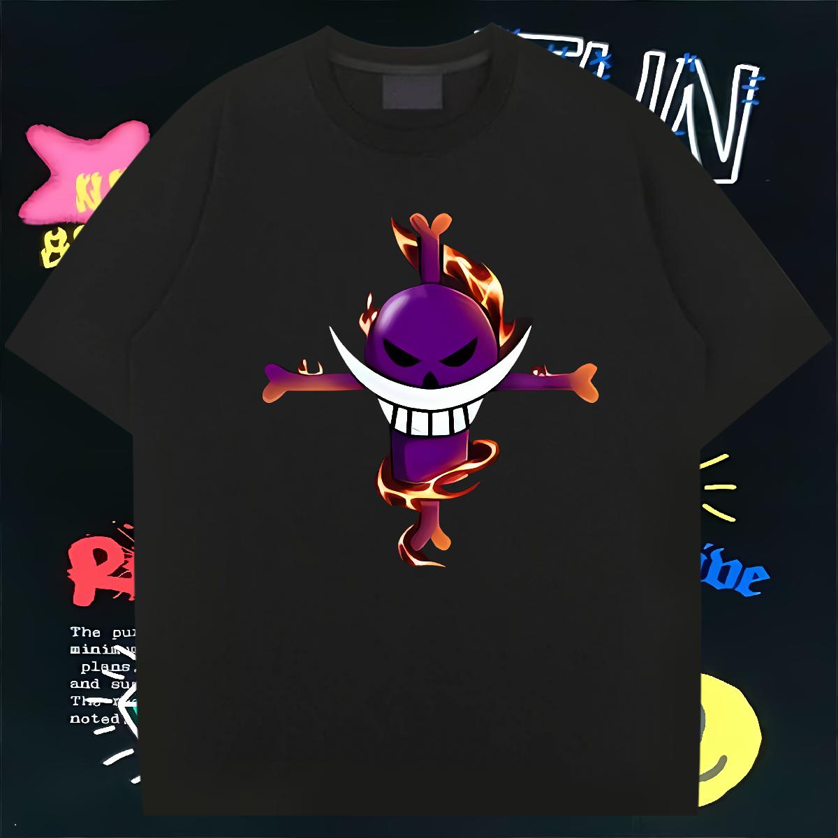 Designer T-Shirts for Men 1 230g 100% Cotton High Street Hip Hop Cotton O Neck Short Sleeves Tshirts New Designer Plus Size Custom Tees Shirts