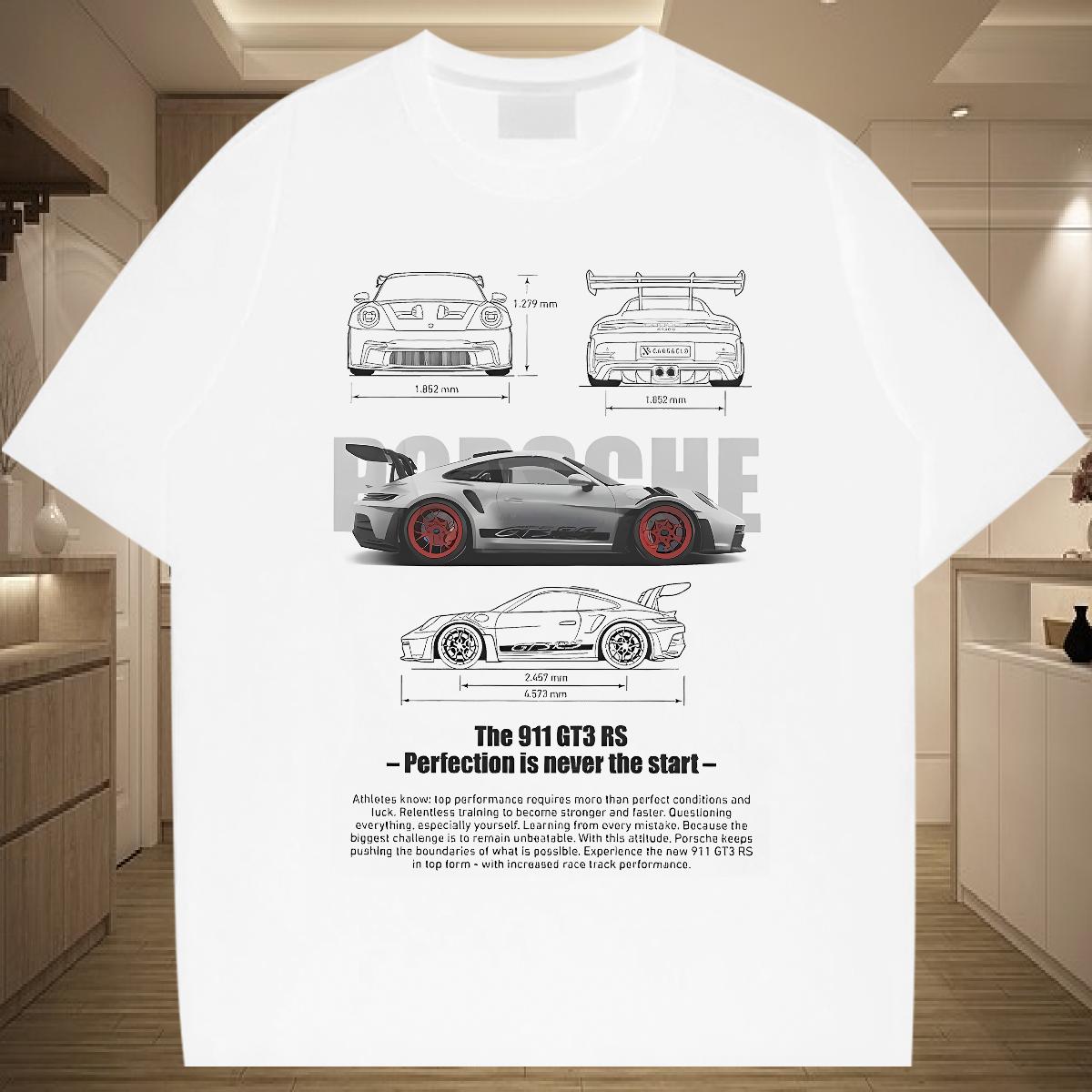 Cool Design Man T Shirts fashion 230g 100% Cotton Outdoor Breathable Short Sleeve Couples T Shirts DIY Customized White Plus Size Polos