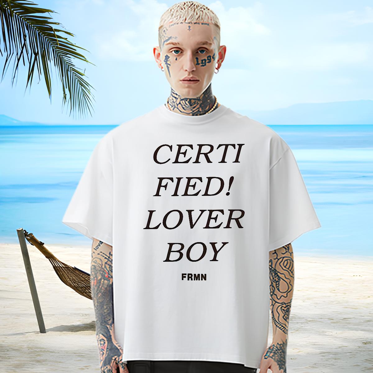 5A T Shirt For Man fashion 230g 100% Cotton Spring Summer Cotton Breathable Men Clothes T-Shirt Factory Direct Black Oversized Tops