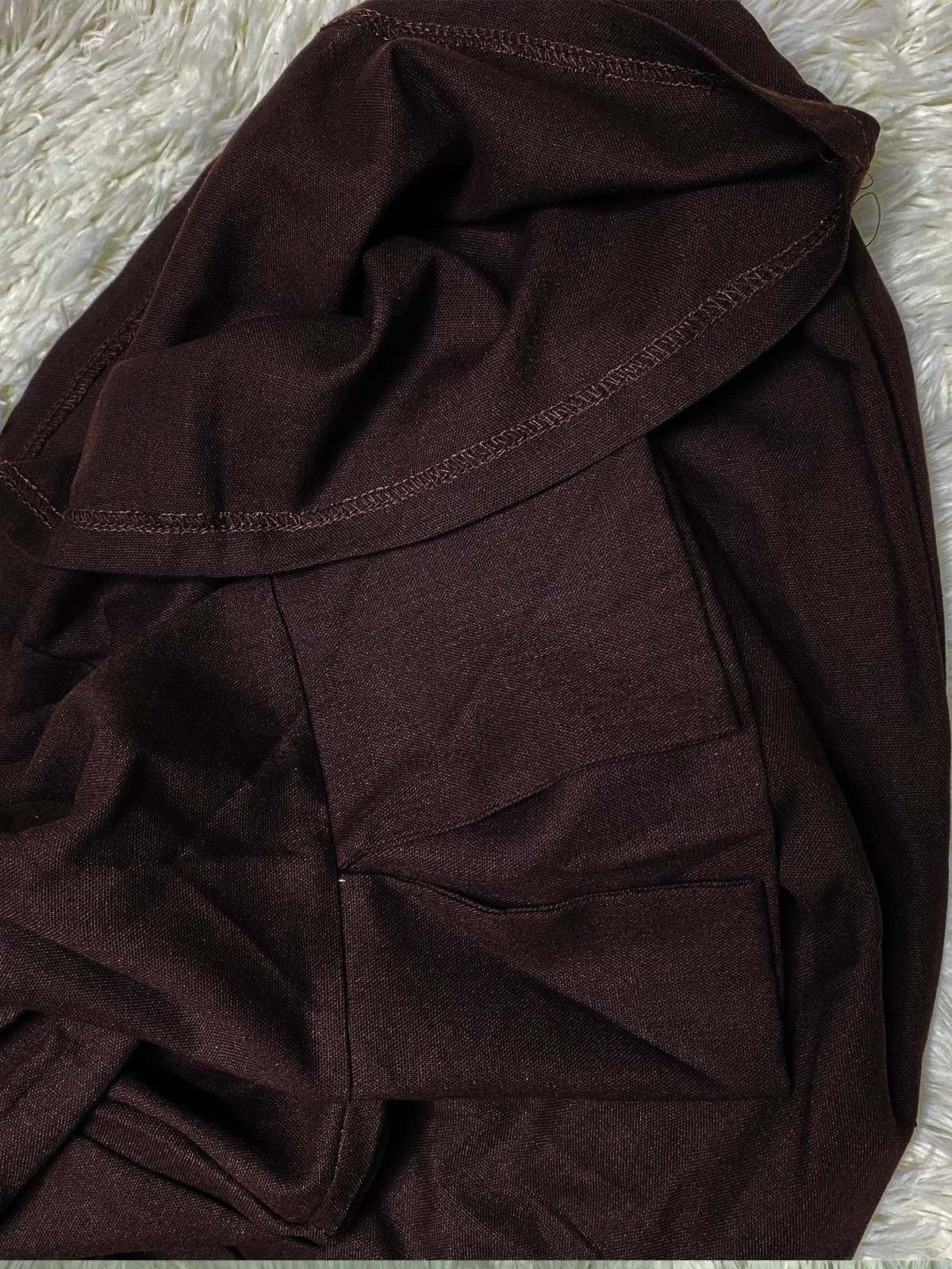 Linen Closed Plain Abaya Kimono Turkey Kaftan Long Dress for Ramadan with Two Side Split Sleeves Muslim Chiffon Hijab 240715