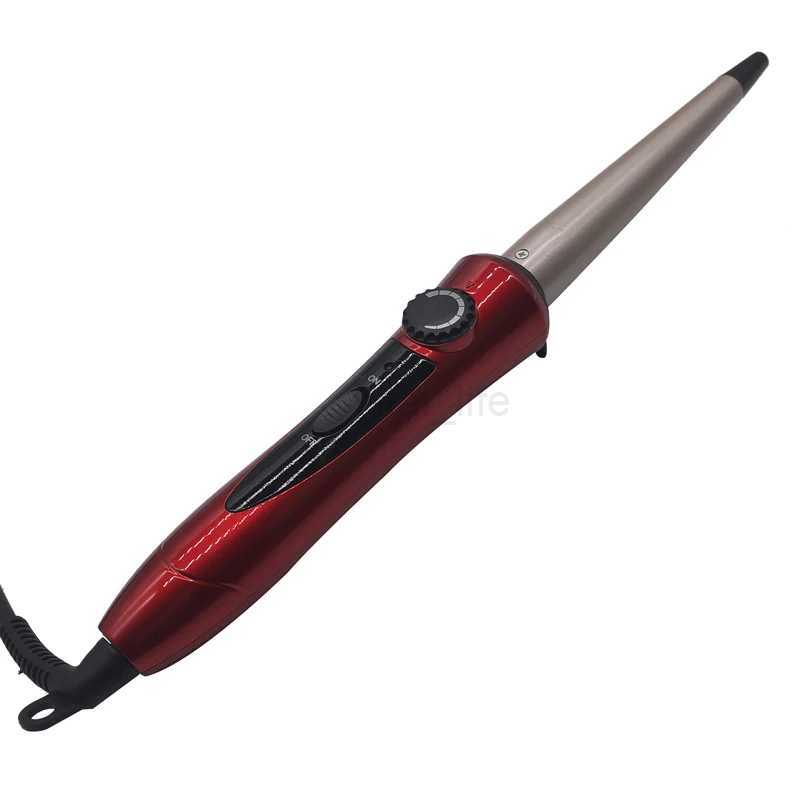 220 Volt The tapered tube curling iron Ceramic inclined pear big roll of hair curlersCL240716
