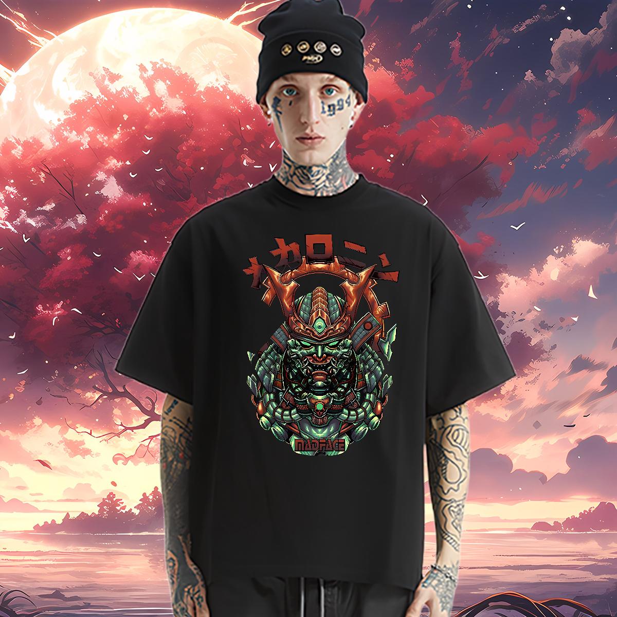 Fashion Mens T Shirts fashion 230g 100% Cotton Custom Printed Tshirts Spring Summer 180g Cotton Loose Fit Tees Shirts