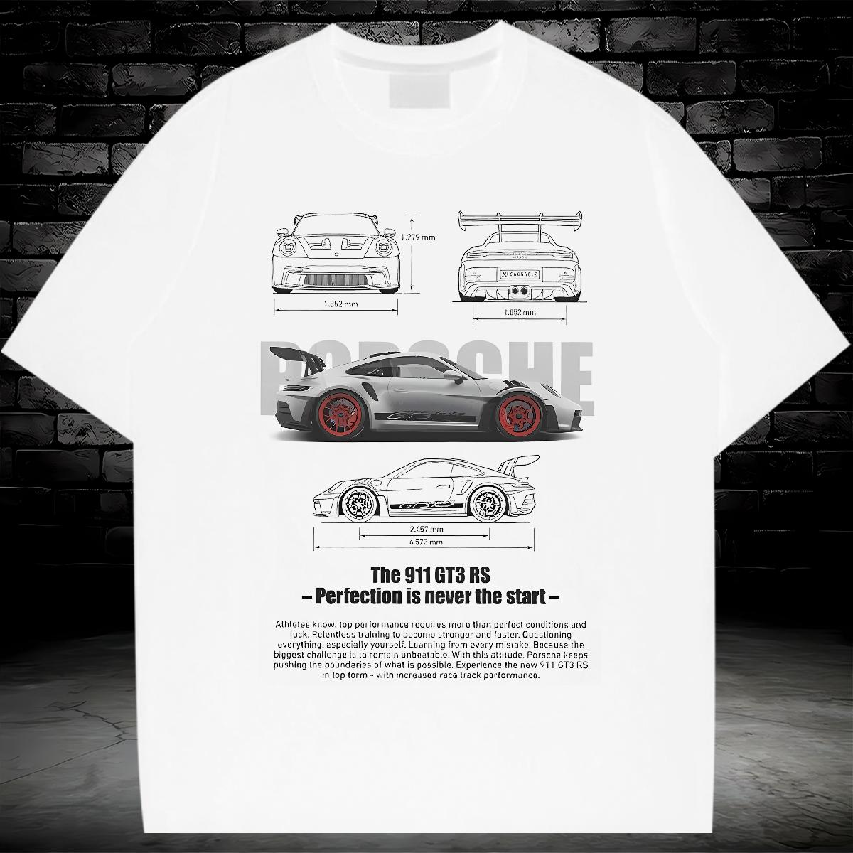 Designer Fashion T-Shirts for Men fashion 230g Cotton Black Oversized Men Tees Street Cotton O Neck Short Sleeves Comfortable Clothes