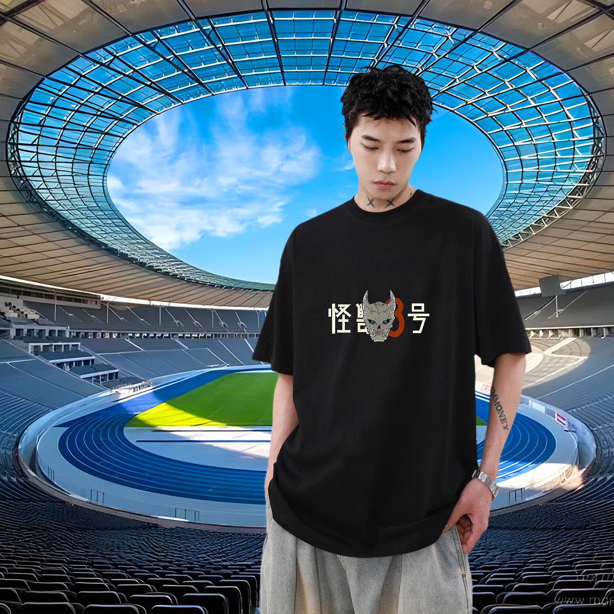 Loose Fit T-Shirts for Men Hip Hop Cotton Breathable Soft Tshirt for Man Woman 2024 DIY Cartoon Printing S-3XL Tshirts