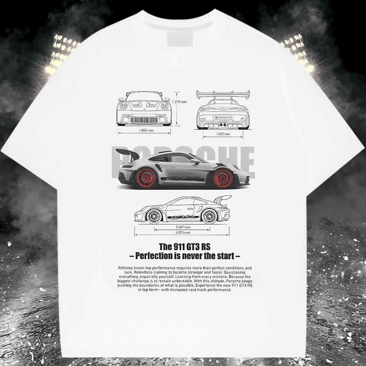 Wholesale Men Tshirts fashion 230g Cotton Breathable Short Sleeve Casual Beach Men T Shirts Anime Print DIY Customized Top Tees