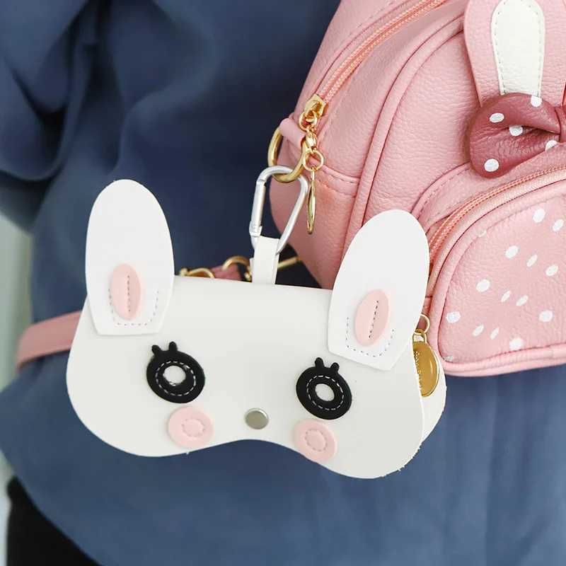 Sunglasses 2022 Children Cute Cartoon PU Leather Sunglasses Case Portable Eyeglasses Bag Storage Protection Glasses Case Kids