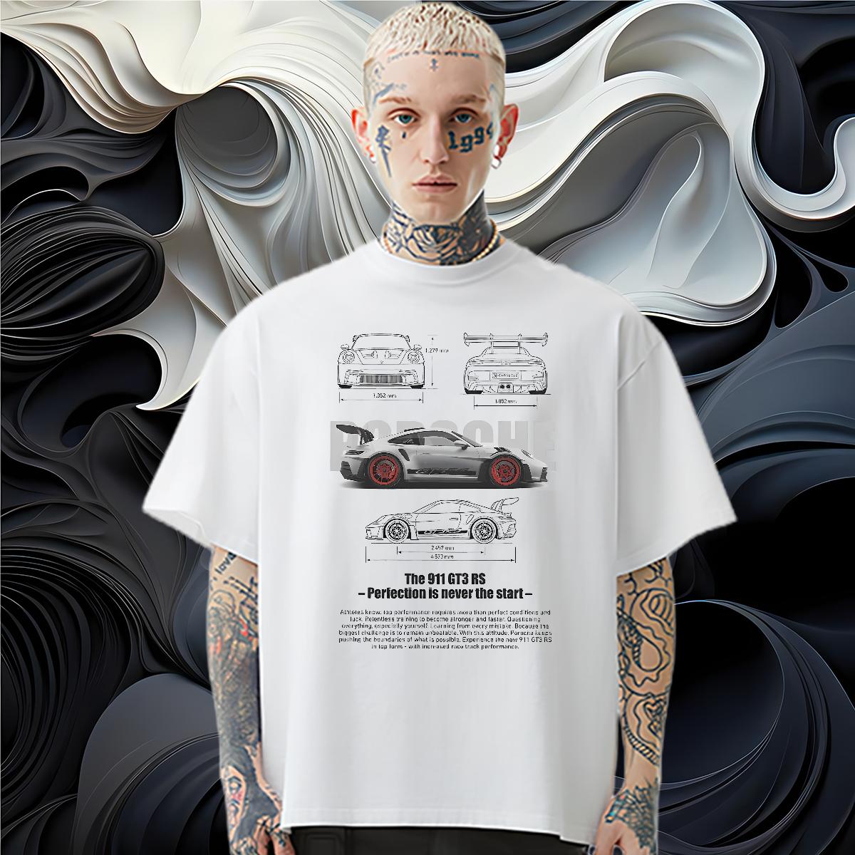 High Quality Tshirt for Man Woman fashion 230g 100% Cotton Cotton Breathable Street Wear T Shirt For Man Custom Anime DIY Customized Tees