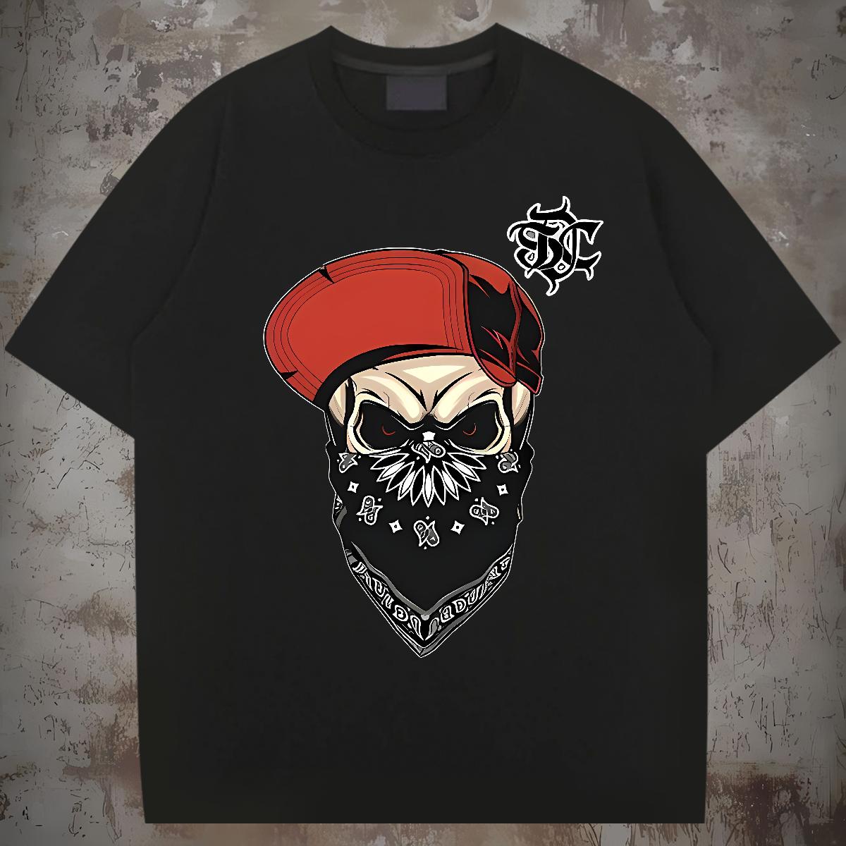 2024 Mens T Shirts FATION 100% Cotton 230g Custom Cartoon Couples T Shirts Casual Crew Neck Cotton Wholesale Polos