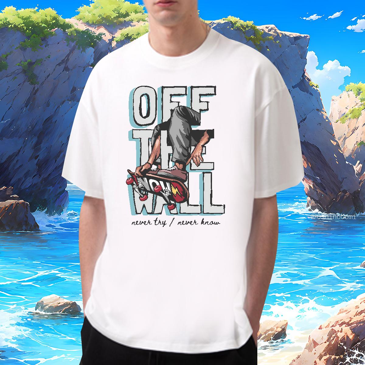 Cool Tshirt for Man Woman Graffiti Art 100% Cotton 230g Breathable Short Sleeve Spring Summer T-Shirts Custom Wholesale Polos