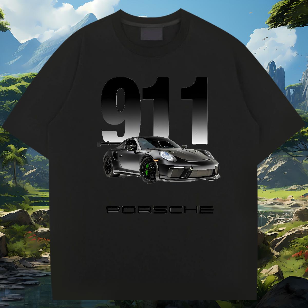 Cool Men Clothes T-Shirt Graffiti Art 100% Cotton 230g O-Neck Short Sleeve Cotton Street Casual T-Shirts for Men Anime Factory Direct Tops Shirt