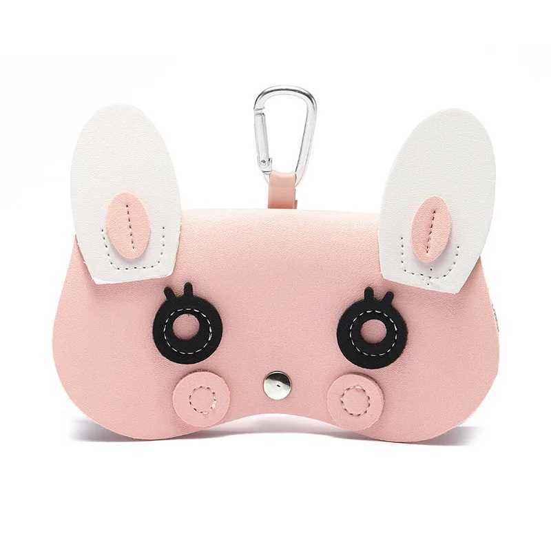 Sunglasses 2022 Children Cute Cartoon PU Leather Sunglasses Case Portable Eyeglasses Bag Storage Protection Glasses Case Kids