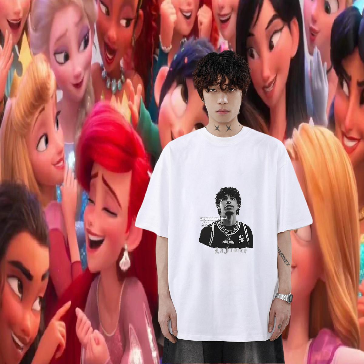 Factory Direct T-Shirts for Men DIY Printed Casual Daily Wear Tshirts Cotton Breathable 5A